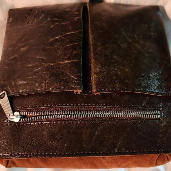 Patricia Nash Granada Tooled Turquoise Crossbody Bag - Picture 5 of 6